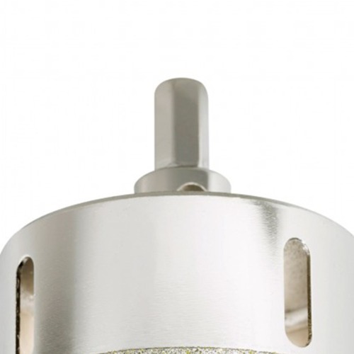 Serra copo diamantada 76mm para furadeira com haste sextavada - 60109