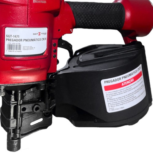 Pregador pneumático capacidade de prego de 50 a 70 mm - SGT-1471 Pregador pneumático capacidade de prego de 50 a 70 mm - SGT-1471
