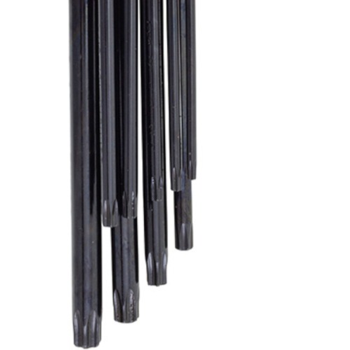 Jogo de chave hexalobular longa T10 a T50 com 9 peças Jogo de chave hexalobular longa T10 a T50 com 9 peças