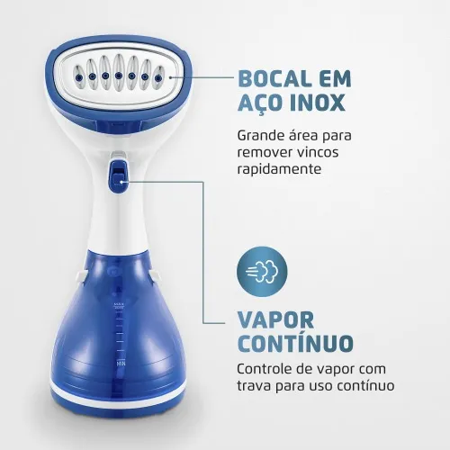 Passadeira a vapor portátil 1270 watts Fast Steam - VP-09  110V