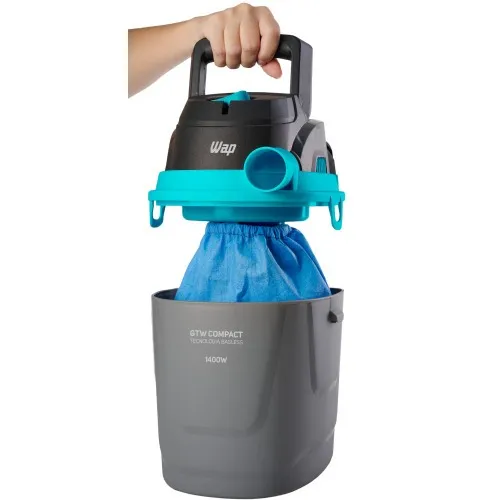 Aspirador de pó e líquido 1.400 watts - GTW Compact  220V