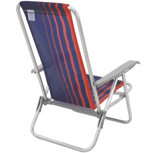 Cadeira de praia reclinável até 4 posições - Bali Cadeira de praia reclinável até 4 posições - Bali