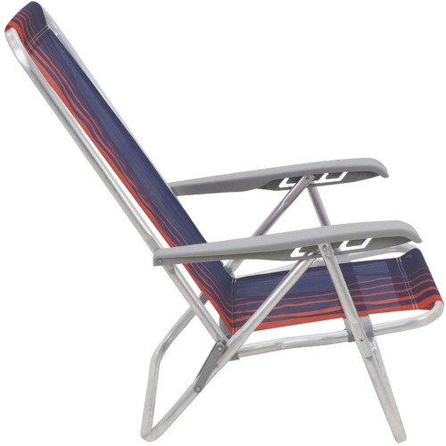 Cadeira de praia reclinável até 4 posições - Bali Cadeira de praia reclinável até 4 posições - Bali
