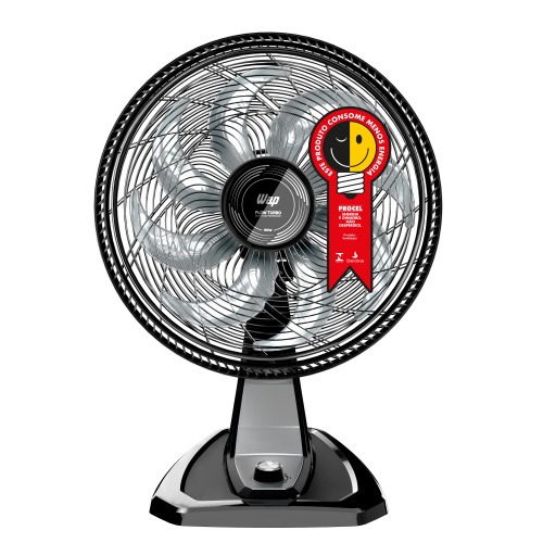 Ventilador de mesa e parede silencioso 50 cm 8 pás 3 velocidades - Flow Turbo  220V Ventilador de mesa e parede silencioso 50 cm 8 pás 3 velocidades - Flow Turbo  220V