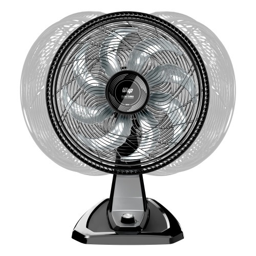 Ventilador de mesa e parede silencioso 50 cm 8 pás 3 velocidades - Flow Turbo  220V Ventilador de mesa e parede silencioso 50 cm 8 pás 3 velocidades - Flow Turbo  220V