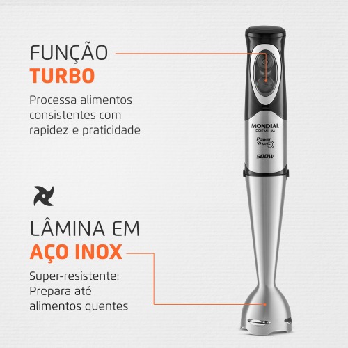 Mixer 2 em 1 vertical 500 watts - M-07 Power Mixer 110V Mixer 2 em 1 vertical 500 watts - M-07 Power Mixer 110V