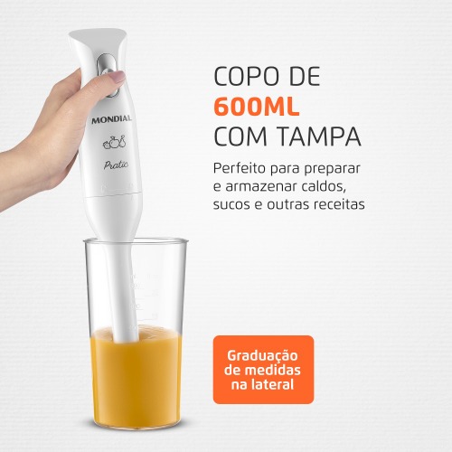 Mixer eltrico 200 watts 2 em 1 - M-15-W  110V