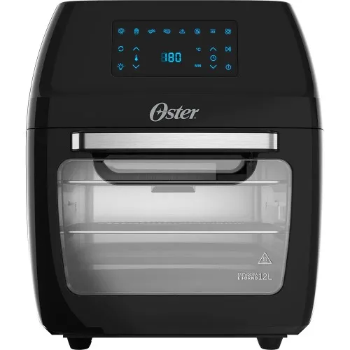 Fritadeira elétrica sem óleo Air Fryer 12L 1.800 Watts 3 em 1 - Oven Fryer  110V