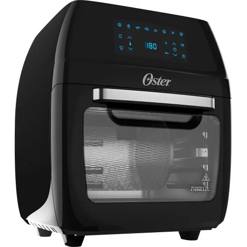 Fritadeira elétrica sem óleo Air Fryer 12L 1.800 Watts 3 em 1 - Oven Fryer  110V