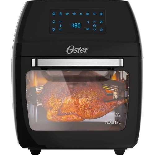 Fritadeira elétrica sem óleo Air Fryer 12L 1.800 Watts 3 em 1 - Oven Fryer  110V Fritadeira elétrica sem óleo Air Fryer 12L 1.800 Watts 3 em 1 - Oven Fryer  110V