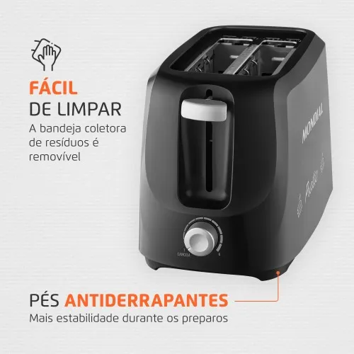 Torradeira de pães 700 Watts - T-18  110V