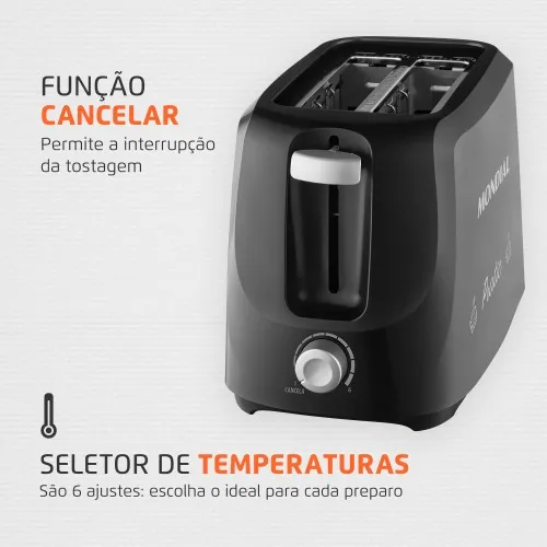 Torradeira de pães 700 Watts - T-18  110V