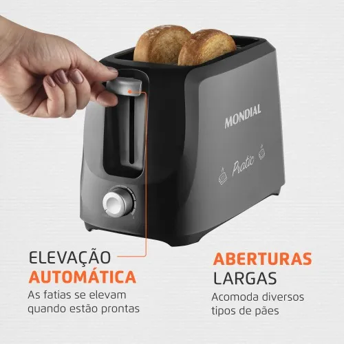 Torradeira de pães 700 Watts - T-18  110V