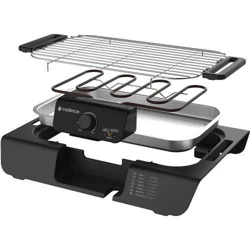 Churrasqueira elétrica portátil 2.000 watts Grill Menu - GRL810  220V