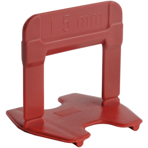 Espaçador e nivelador para piso 1,5 mm com 500 peças - ECO Espaçador e nivelador para piso 1,5 mm com 500 peças - ECO