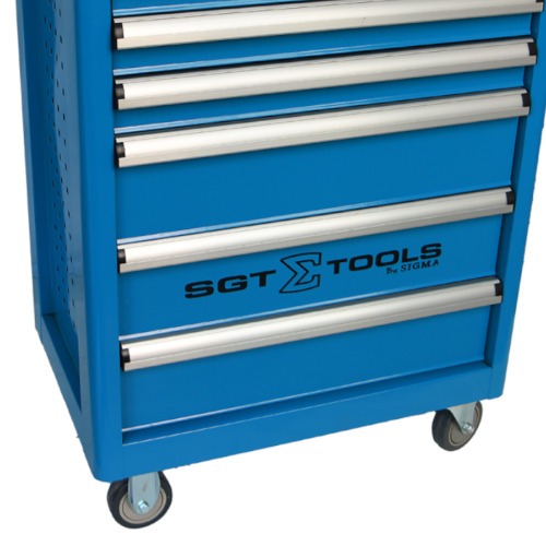 Carrinho para ferramentas com 6 gavetas