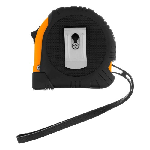 Trena emborrachada com fita de aço 18 mm x 5 m com trava Trena emborrachada com fita de aço 18 mm x 5 m com trava