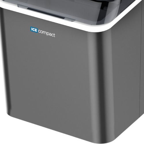 Máquina de Gelo 12 kg Ice Compact cinza - EMG04  110V Máquina de Gelo 12 kg Ice Compact cinza - EMG04  110V