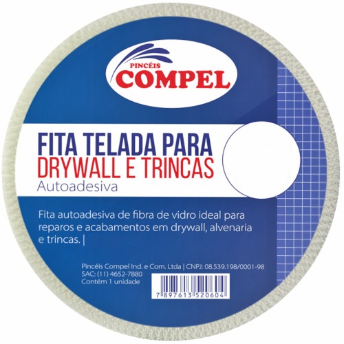 Fita telada para drywall 50 mm x 90 mm - 1.2060