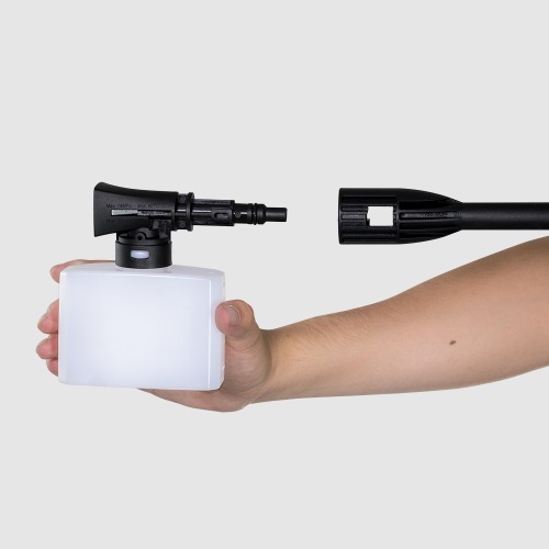 Lavadora de alta pressão 1500 libras com aplicador de detergente - Compacta 110V Lavadora de alta pressão 1500 libras com aplicador de detergente - Compacta 110V