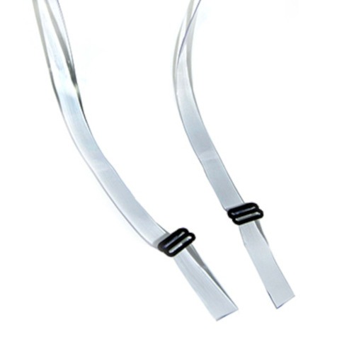 Jugular em PVC cristal 13 mm Jugular em PVC cristal 13 mm
