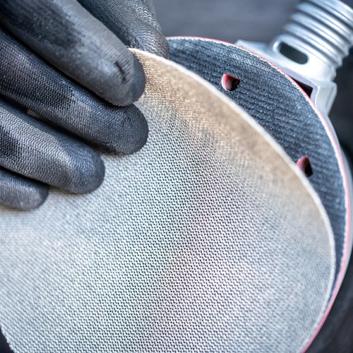 Disco de lixa para madeira 125 mm gr�o 180 com 5 pe�as - M480