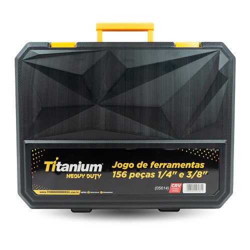 Jogo de ferramentas manuais 156 pe�as com maleta - 05614