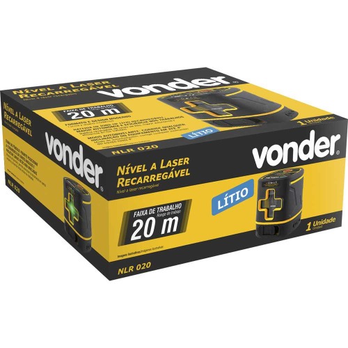 Nvel a laser verde 2 linhas alcance de 20 metros - NLR 020