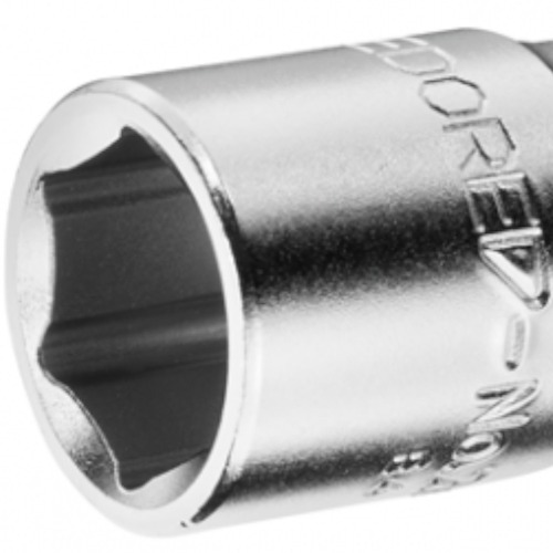 Soquete sextavado 10 mm encaixe 1/4