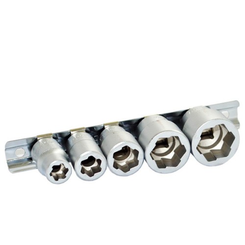 Jogo de soquete twist de 8 a 19 mm encaixe de 3/8