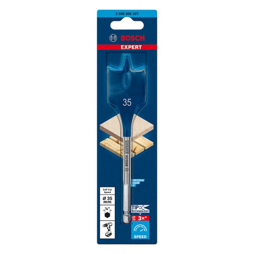 Broca chata para madeira 35 x 152 mm Expert - Self Cut Speed Broca chata para madeira 35 x 152 mm Expert - Self Cut Speed
