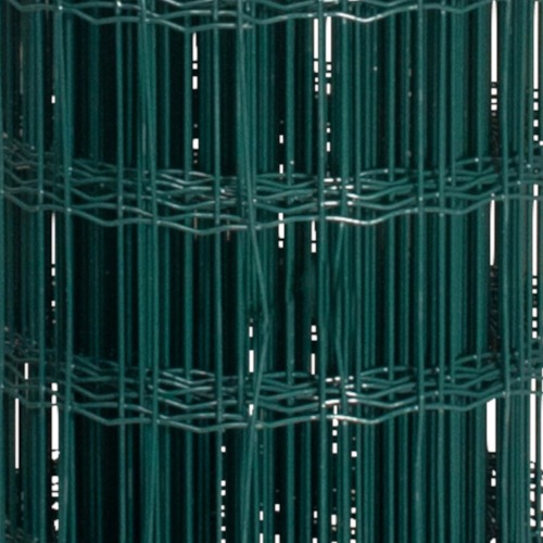 Tela alambrado verde malha 10 x 5 cm fio 2,5 mm com 1,0 x 25 m Tela alambrado verde malha 10 x 5 cm fio 2,5 mm com 1,0 x 25 m