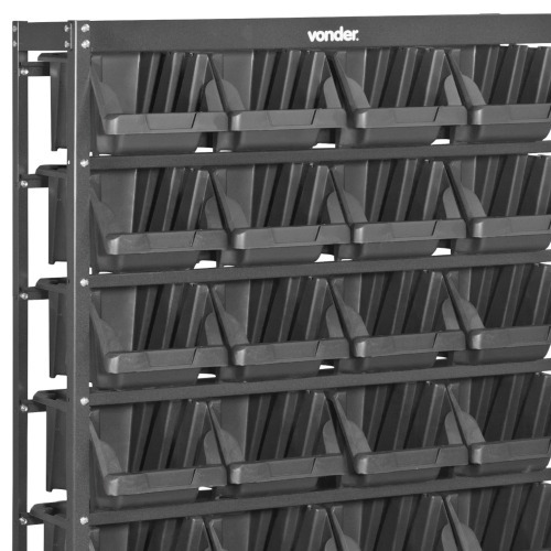 Estante metlica com 28 com gavetas n 7