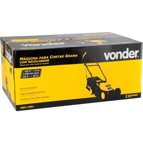 Cortador de grama 1000 watts com recolhedor - MGV 1001  220V