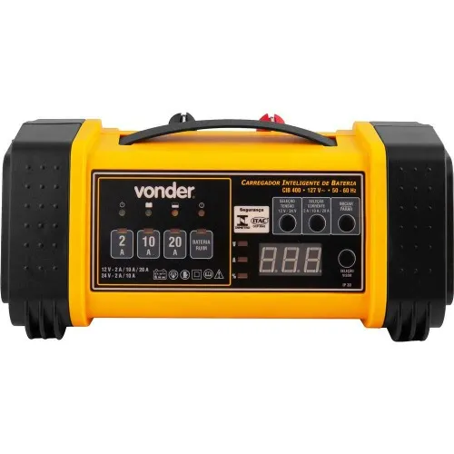 Carregador inteligente de bateria 12/24V- CIB 400     110V