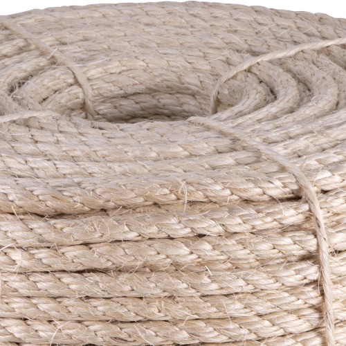 Corda de sisal 12 mm com rolo de 220 metros