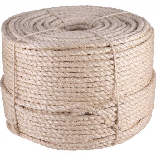 Corda de sisal 12 mm com rolo de 220 metros