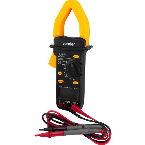 Alicate ampermetro digital CAT III 600V - AAV 2000