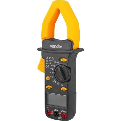 Alicate ampermetro digital CAT III 600V - AAV 2000