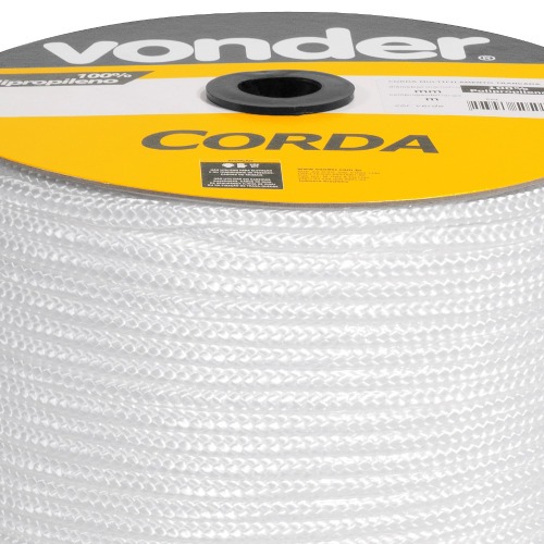Corda multifilamento tranada 12 mm rolo com 140 metros