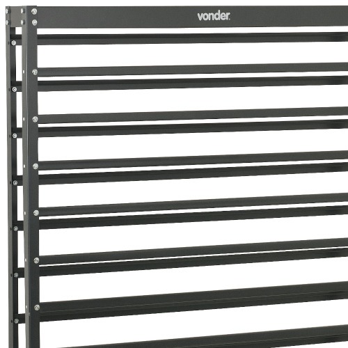 Estante met�lica para gavetas 150 x 101 x 16 cm