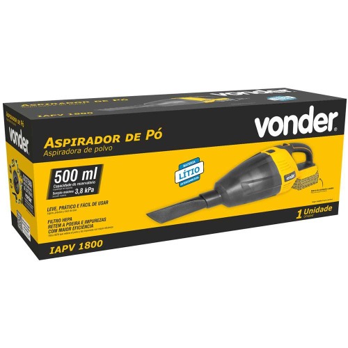 Aspirador de pó a bateria 18V Sem bateria Aspirador de pó a bateria 18V Sem bateria