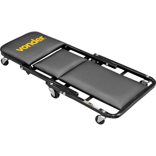 Carrinho esteira/banqueta para mecnico 92 cm 110 kg 2 em 1 