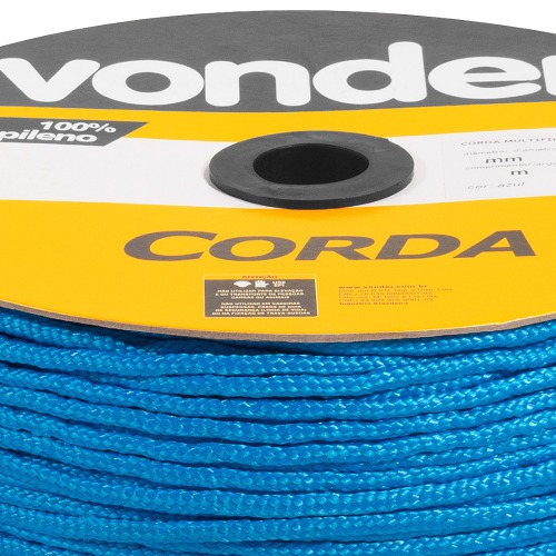 Corda multifilamento tran�ada 3 mm com rolo de 625 metros