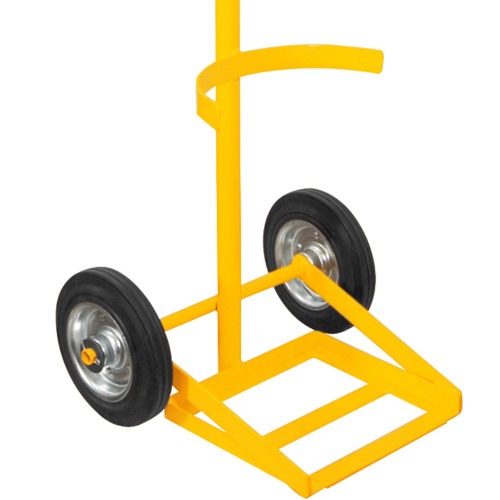 Carro para transporte de oxigênio e acetileno capacidade para 1 cilindro Carro para transporte de oxigênio e acetileno capacidade para 1 cilindro