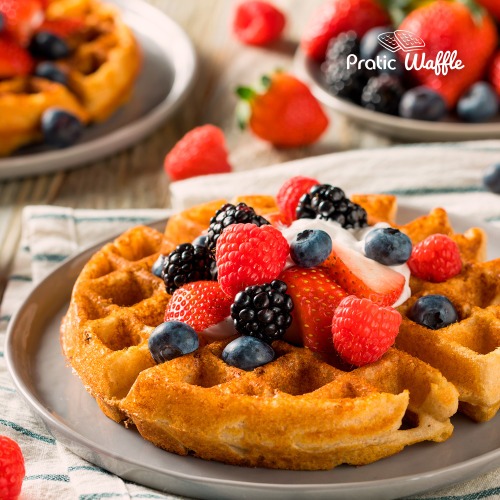Máquina de Waffle antiaderente 1200W Grill Pratic Waffle - GW-01  110V Máquina de Waffle antiaderente 1200W Grill Pratic Waffle - GW-01  110V