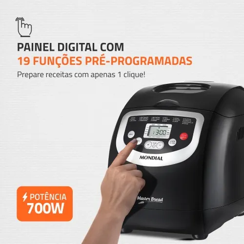 Panificadora Automática 700W Master Bread - NPF-53  110V
