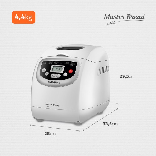 Panificadora Autom�tica 700W 19 programas Master Bread - NPF-54  220V
