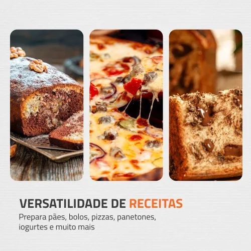 Panificadora Automática 700W 19 programas Master Bread - NPF-54  110V