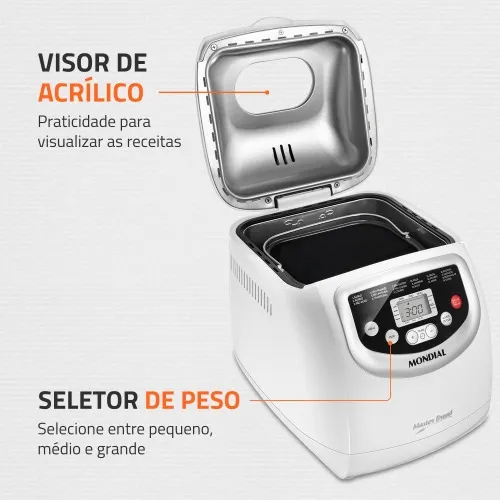 Panificadora Automática 700W 19 programas Master Bread - NPF-54  110V